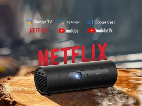 Projektor Przenośny Jmgo Picoflix Full Hd Google Tv, 450 Ansi, 10 000 Mah