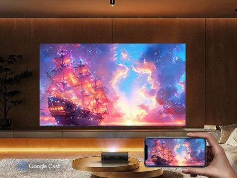 Projektor Przenośny Jmgo Picoflix Full Hd Google Tv, 450 Ansi, 10 000 Mah
