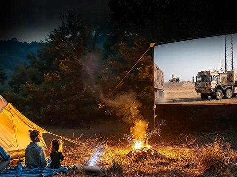 Projektor Przenośny Jmgo Picoflix Full Hd Google Tv, 450 Ansi, 10 000 Mah