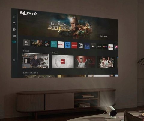 Projektor Samsung Sp-Lff3claxxxh 100 Cali Obrotowy Smart Tv Z Cloud Gaming