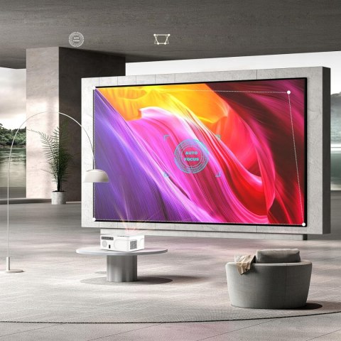 Projektor Zenwire E601h 4K Full Hd Smart Tv Wifi Bluetooth 18000 Lm