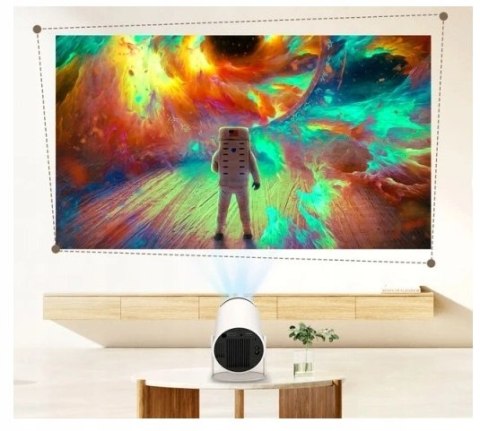 Przenośny Projektor Full Hd 4K Z Wifi, Usb, Hdmi, Głośnikami, Pilotem