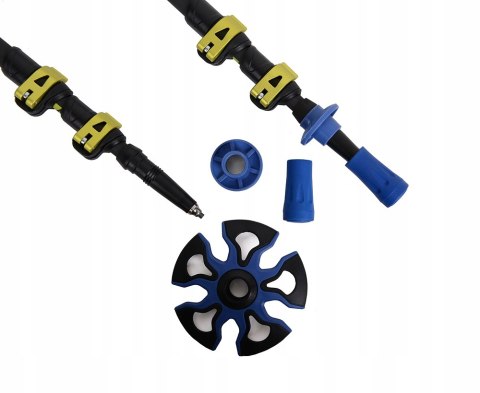 Kieje Trekkingowe Viking Carbo Lite 3 Sekcyjne Fast Lock Widiowy Grot