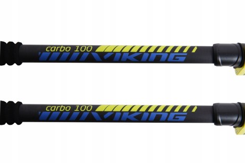 Kieje Trekkingowe Viking Carbo Lite 3 Sekcyjne Fast Lock Widiowy Grot