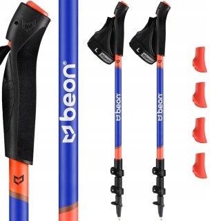 Kije Nordic Walking Beon Nx2 - Regulowane Składane, Ergonomiczne Rękojeści