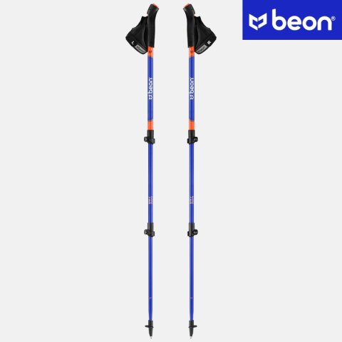 Kije Nordic Walking Beon Nx2 - Regulowane Składane, Ergonomiczne Rękojeści
