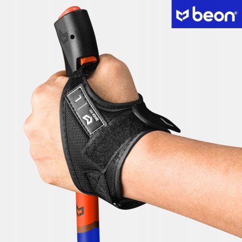 Kije Nordic Walking Beon Nx2 - Regulowane Składane, Ergonomiczne Rękojeści
