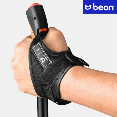 Kije Nordic Walking Beon Nx8 3K Carbon 2 Szt. Regulacja Korkowy Uchwyt