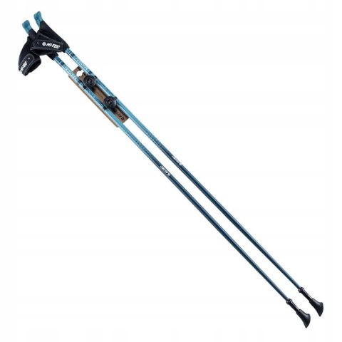 Kije Nordic Walking Hi-Tec Massai Ultralekkie 105-125 Cm 140G Regulowane