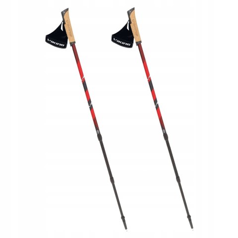 Kije Nordic Walking Viking Gubbe Pro Antypoślizgowe Aluminium