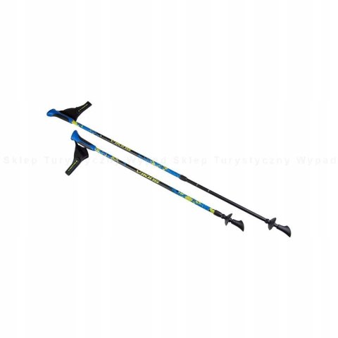 Kije Nordic Walking Viking Ruten Pro 2-Sekcyjne Antishock Lekkie 83-135 Cm