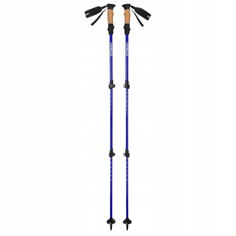 Kije Trekkingowe Aluminium 7075 Cork Grip Safe Lock 2 Szt - Do Trekowania