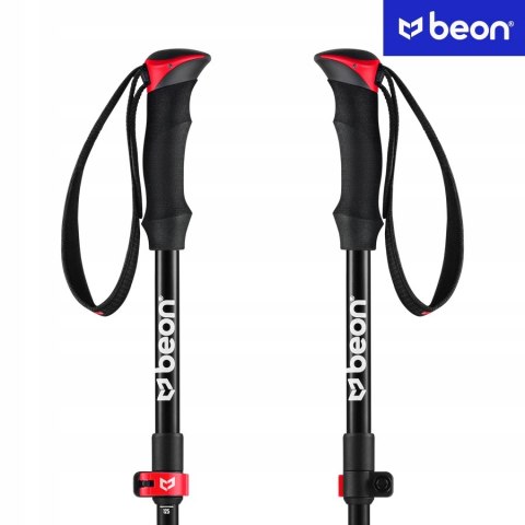 Kije Trekkingowe Beon Fold Lite 110-130Cm, Składane Aircraft Aluminium