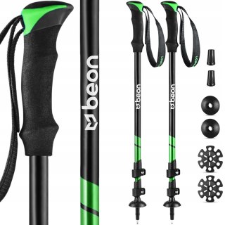 Kije Trekkingowe Beon Smart - Teleskopowe, Regulowane, 61-135 Cm