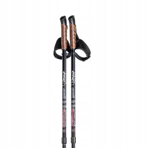 Kijki Trekkingowe Timago Nordic Walking Regulowane Ze Wymiennymi Końcówkami