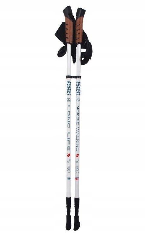 Kiki Nordic Walking Regulowane Long Life Aluminiowe 110-135 Cm Anti Shock