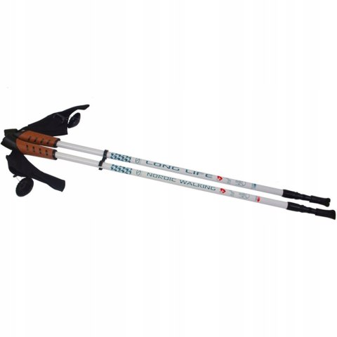 Kiki Nordic Walking Regulowane Long Life Aluminiowe 110-135 Cm Anti Shock