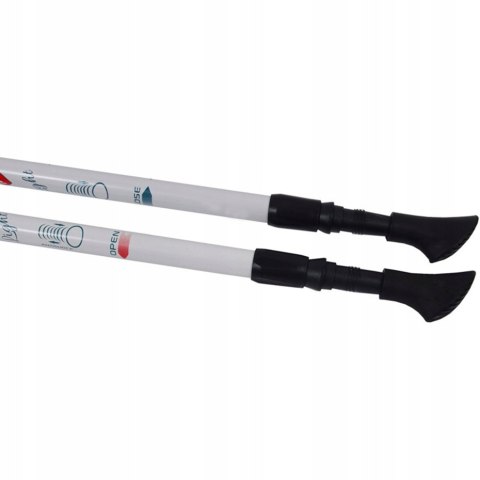 Kiki Nordic Walking Regulowane Long Life Aluminiowe 110-135 Cm Anti Shock