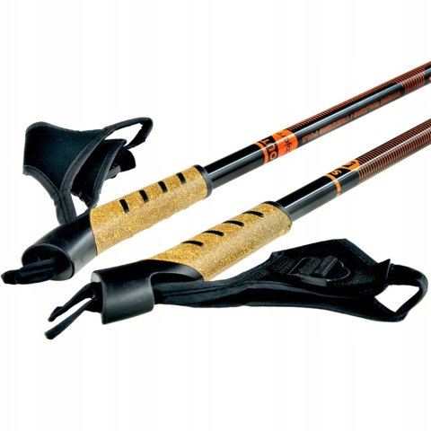 Kiki Nordic Walking Regulowane Long Life Aluminiowe 110-135 Cm Anti Shock