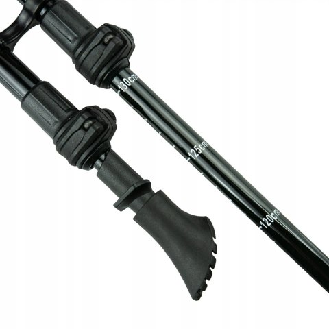 Regulowane Kijki Do Nordic Walking Captain Mike Z Aluminium Lotniczego 100-130 Cm