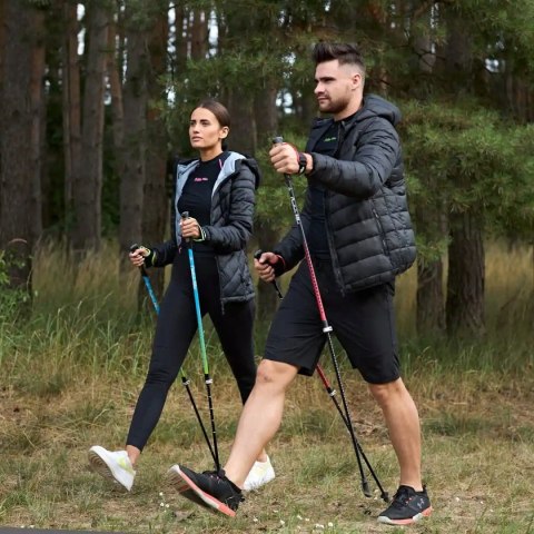 Regulowane Kijki Do Nordic Walking Captain Mike Z Aluminium Lotniczego 100-130 Cm