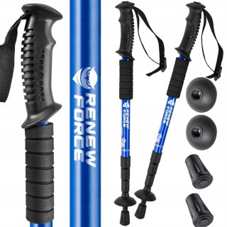 Kije Do Nordic Walking W Góry Kijki Do Chodzenia Trekkingowe Składane 2 Szt