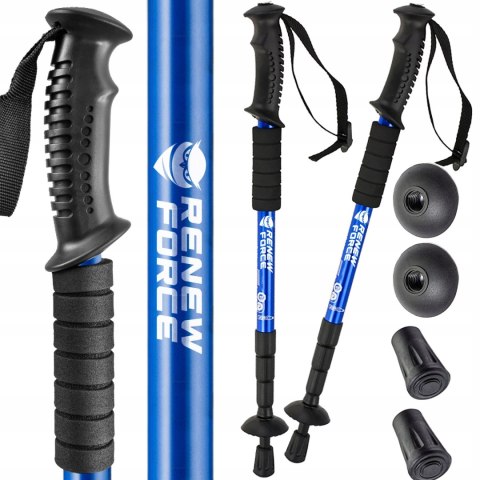 Kije Do Nordic Walking W Góry Kijki Do Chodzenia Trekkingowe Składane 2 Szt