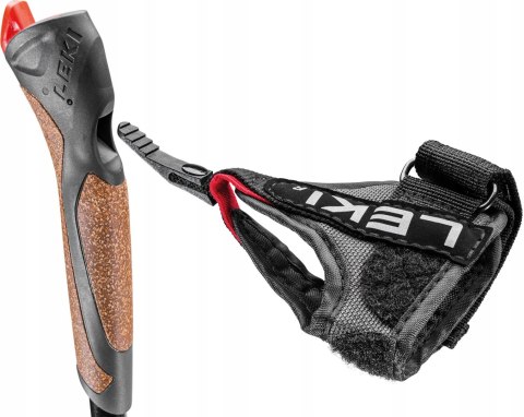 Kije Leki Response 110Cm 184G - Nordic Walking, Aluminium, Końcówki G/W