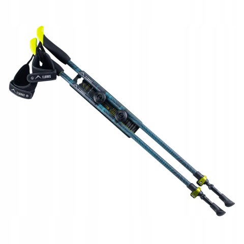 Kije Nordic Walking Elbrus Blasimon 2-Segmentowe 85-135Cm 50% Stal Paskami