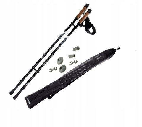 Kije Nordic Walking Hi-Tec Alpenstock Kijki 85-135 2-Segm. Antishock 250G