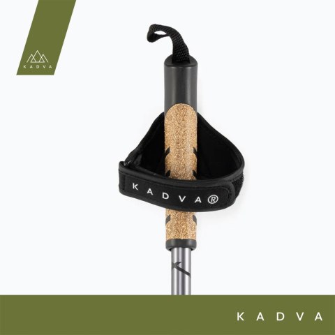Kije Nordic Walking Kadva Aruku Aluminiowe Twist Lock 83-135 Cm Antishock