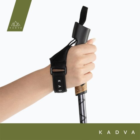 Kije Nordic Walking Kadva Aruku Aluminiowe Twist Lock 83-135 Cm Antishock