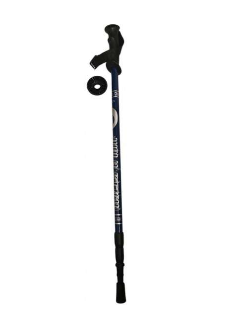 Kije Nordic Walking Regulowane Składane Do Chodzenia Teleskopowe Czarny