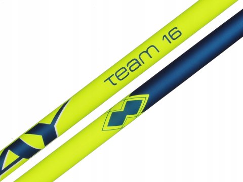 Kije Nordic Walking Team 16 115 Cm 50% Karbonu, Ergonomiczne Uchwyty Top