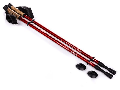 Kije Nordic Walking Teleskopowe 65-135Cm Antishock Komfort I Stabilność