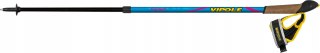 Kije Nordic Walking Vip Collie Aluminiowe C70-75, System Twist & Lock, Quick-Click