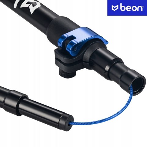 Kije Trekkingowe Beon Fold Lite Black 2 Szt. Regul., Eva Chwyt, Al.7075