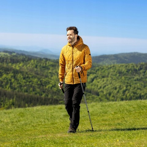 Kije Trekkingowe Lekkie Nordic Walking Regulowane Anti-Shock Z Pokrowcem