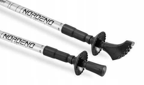 Kije Trekkingowe Lekkie Nordic Walking Regulowane Anti-Shock Z Pokrowcem