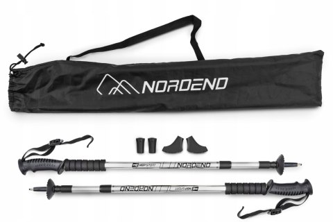Kije Trekkingowe Lekkie Nordic Walking Regulowane Anti-Shock Z Pokrowcem