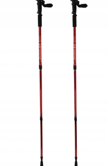 Kije Trekkingowe Nordic Walking Składane, Regulowane 2 Szt. Anti-Shock