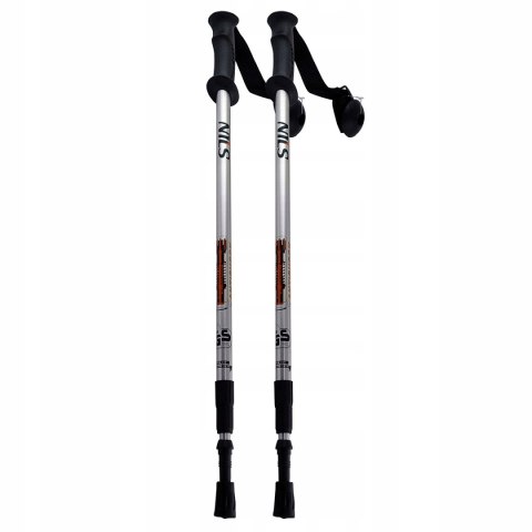Kije Trekkingowe Tk631 Nils 65-135 Cm Aluminium Anti-Shock, Nordic Walking