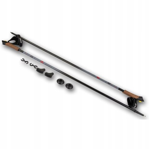 Kijki Nordic Walking 110Cm Enero 1-Sekwencyjne Z Talerzykami I Bucikami