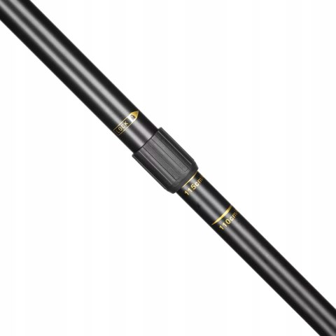 Kijki Nordic Walking Alu 3-Sekcjonowe Outtec Regulowane 65-135Cm Anti-Shock