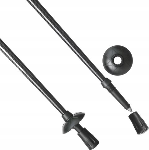 Kijki Nordic Walking Trekkingowe 1-Segmentowe 110/115Cm Regulowane Outtec