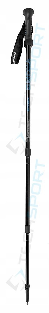 Viking Kalio Kije Trekkingowe Aluminiowe 3-Sekcjonalne Antishock 65-135Cm