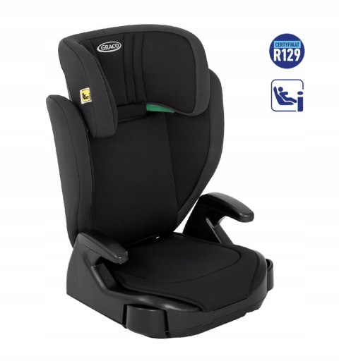 Fotelik Graco Junior Maxi I-Size R129 15-36 Kg, 10-Pos. Zagłówek, Midnight