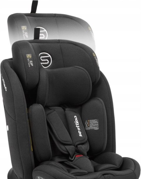 Fotelik Samochodowy I-Size 40-150Cm 0-36Kg 360° Isofix Top Tether Sesttino