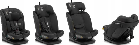 Fotelik Samochodowy I-Size 40-150Cm 0-36Kg 360° Isofix Top Tether Sesttino