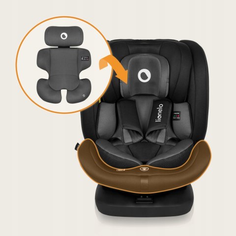 Fotelik Samochodowy Lionelo Bastiaan I-Size 360° Isofix 40-150Cm